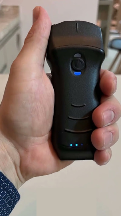 Imagem dos resultados do equipamento Ultrassom portatil